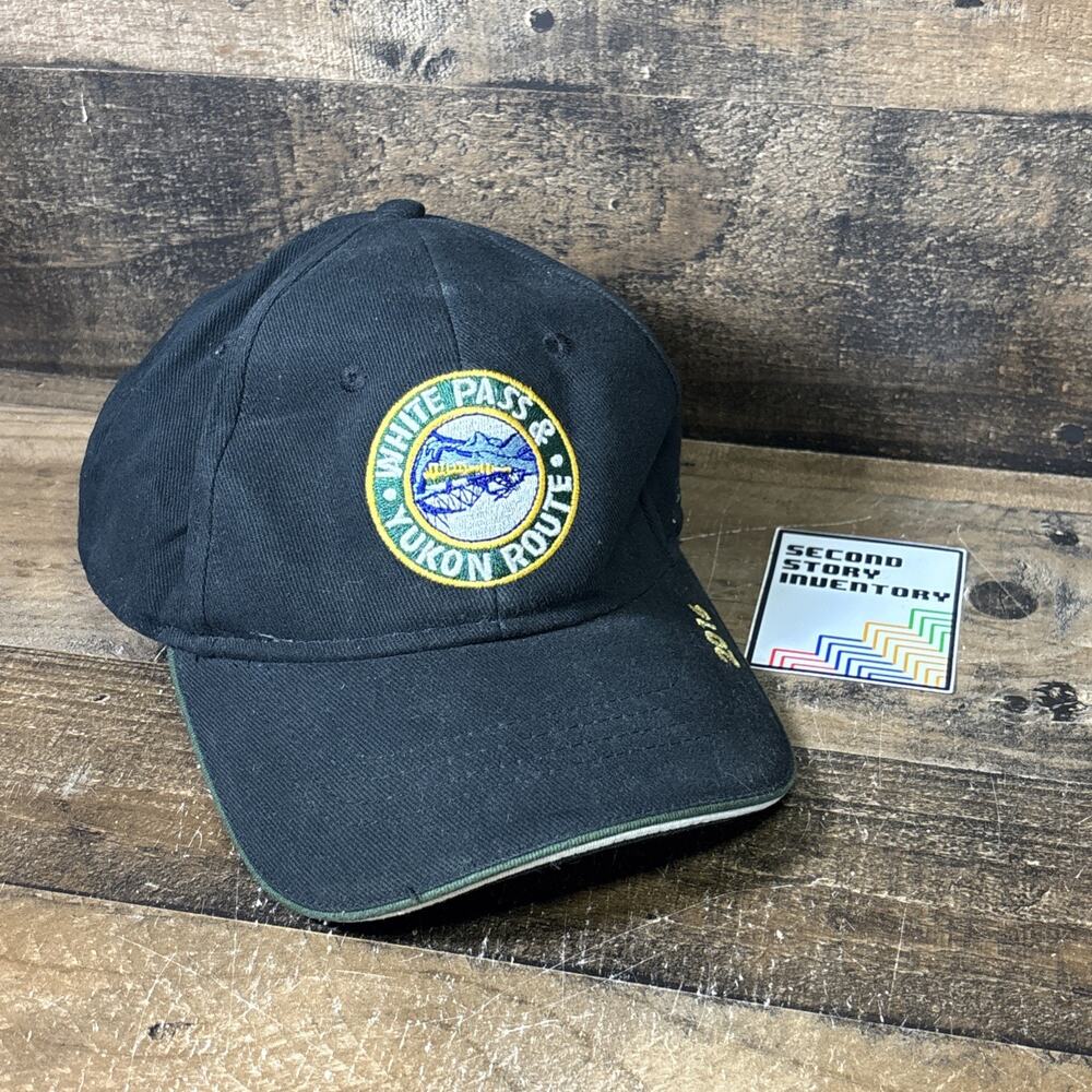 White Pass & Yukon Route 2016 Railway Tours Skagway Alaska Hat Cap Black